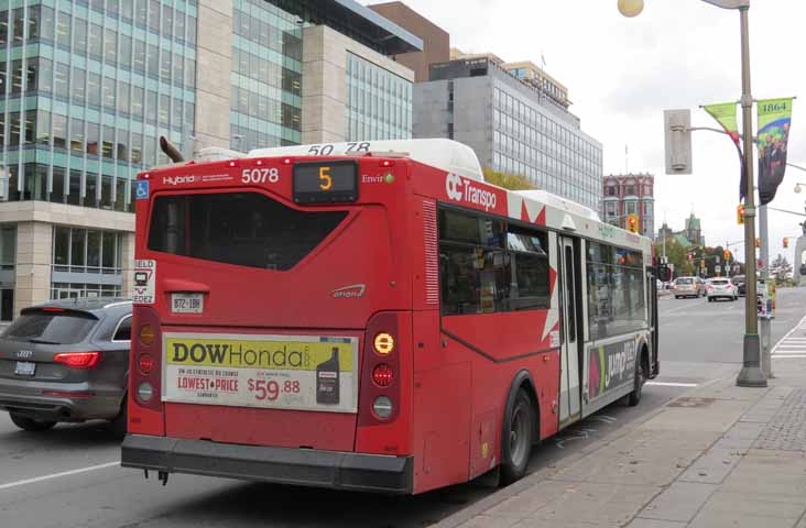 OC Transpo Orion VII hybrid 5078